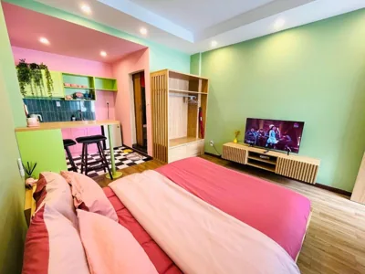 Cozy Central Studio - 5 mins to Ben Thanh - Guava Home 110 – Foto’s 8